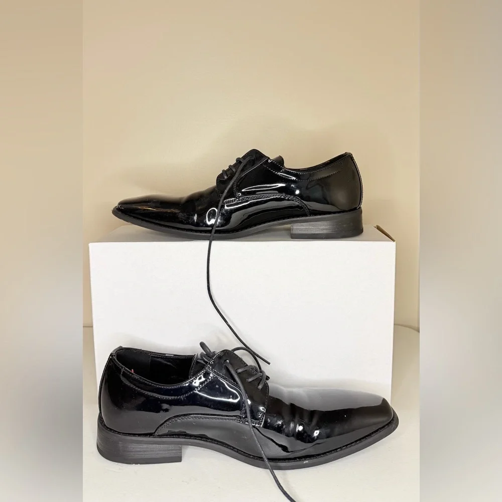Men's Black Faranzi sz 11 Oxford Shoes